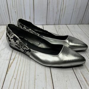 Sam Edelman Circus Ellissa Flats Silver